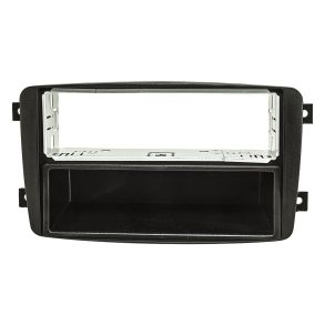 Radioramme 1DIN - Mercedes C-Class w203 s203 cl203 clk c209 a209, Viano, Vito rg. 2000-2009 - Sort