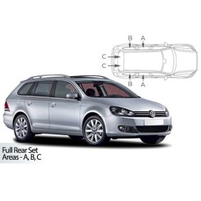 Solgardiner UV - Car Shades - VW Golf 6 Stationcar 2009-2012