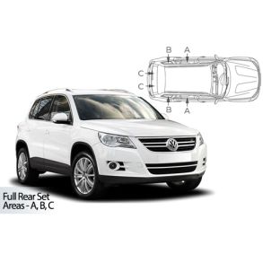 Solgardiner UV - Car Shades - VW Tiguan 5-Drs 2008-2016