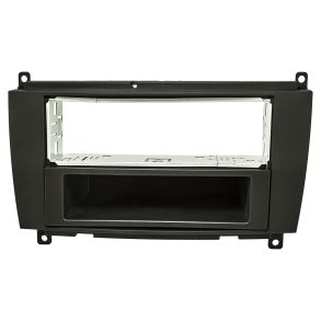 Radioramme 1DIN - Mercedes CLK w209 Facelift rg. 2004-2010 - Sort