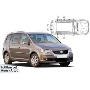 Solgardiner UV - Car Shades - VW Touran 5-Drs 2003-2010