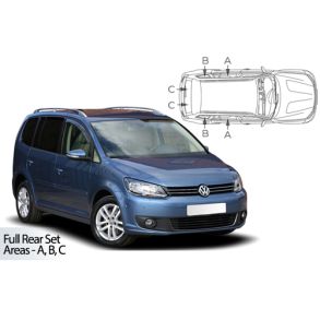 Solgardiner UV - Car Shades - VW Touran 5-Drs 2010-2015