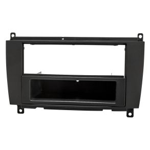 Radioramme 1DIN - Mercedes CLK w209 Facelift rg. 2004-2010 - Sort