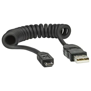Ladekabel L. 40 cm - Ultra Speed USB 2.0 Til Micro USB - Justerbar Vinkel