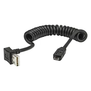 Ladekabel L. 30 / 50 cm - Ultra Speed USB 2.0 Til Micro USB - Sort