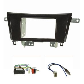 Radioramme 2DIN - Nissan Qashqai / X-Trail / Pulsar rg. 2014-> - Blank Sort