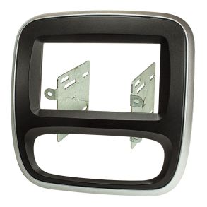 Radioramme 2DIN - Fiat Talento / Nissan NV300 / Opel Vivaro / Renault Trafic - Sort/Slv