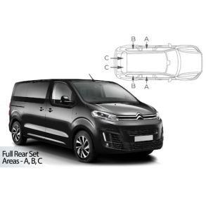 Solgardiner UV - Car Shades - Citroen SpaceTourer 5-Drs rg. 2016->