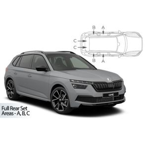 Solgardiner UV - Car Shades - Skoda Kamiq 5-Drs rg. 2019->