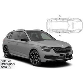 Solgardiner UV - Car Shades - Skoda Kamiq 5-Drs rg. 2019-> (Kun til sideruder)