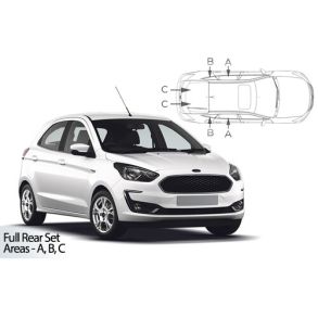 Solgardiner UV - Car Shades - Ford Ka+ 5-Drs rg. 2016->