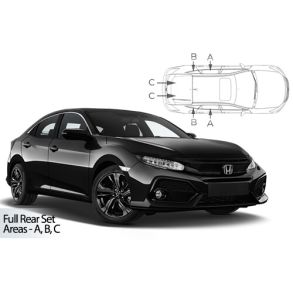 Solgardiner UV - Car Shades - Honda Civic 5-Drs rg. 2015->
