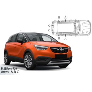 Solgardiner UV - Car Shades - Opel Crossland X 5-Drs rg. 2017->