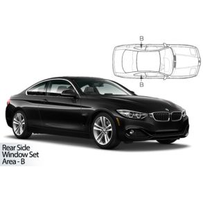 Solgardiner UV - Car Shades - BMW 4 Series (F32) 2-Drs rg. 2014-2020 (Kun til sideruder)