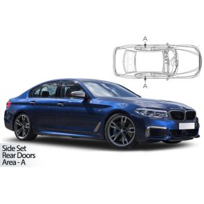 Solgardiner UV - Car Shades - BMW 5 Serie (G30) 4-Drs rg. 2017-> (Kun til sideruder)