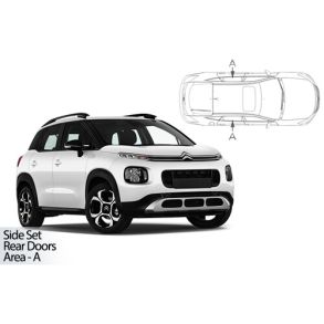 Solgardiner UV - Car Shades - Citreon C3 Aircross 5-Drs rg. 2017-> (Kun til sideruder)