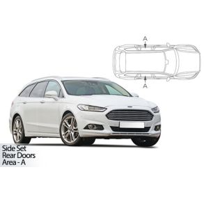 Solgardiner UV - Car Shades - Ford Mondeo Estate rg. 2015-> (Kun til sideruder)