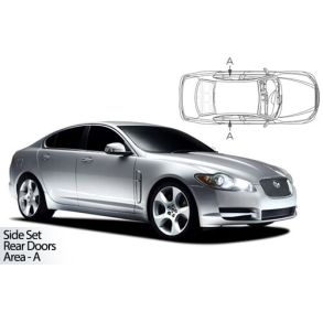Solgardiner UV - Car Shades - Jaguar XF 4-Drs rg. 2008-2015 (Kun til sideruder)
