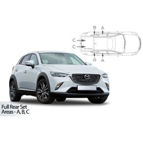 Solgardiner UV - Car Shades - Mazda CX3 5-Drs rg. 2015-> (Kun til sideruder)