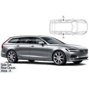 Solgardiner UV - Car Shades - Volvo V90 Estate rg. 2017-> (Kun til sideruder)