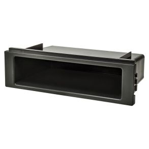 Aflggerrum 1-DIN Universal Mat Sort - ISO Hul Fylder - 187x50x90 mm.