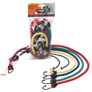 Bagagestrop - Med Plastovertrukket Stlkroge - 6 Stk