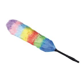 Stvbrste multicolor - Polyester - Lngde 63 cm.