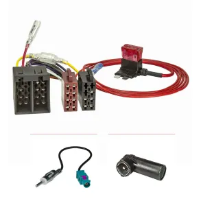 Isostik Med Antenne adapter - Til Can-Bus Biler - Ford Ka RU8 rg. 2009-2017