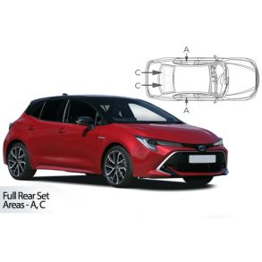 Solgardiner UV - Car Shades - Toyota Corolla 5-Drs rg. 2018->