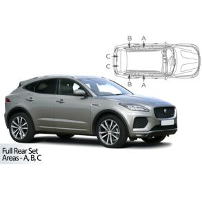 Solgardiner UV - Car Shades - Jaguar E-Pace 5-Drs rg. 2017->