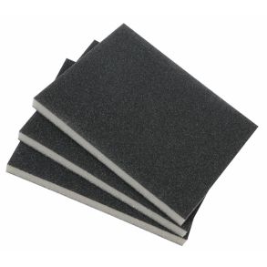 Slibesvamp - 125 x 100 x 10 mm - 3 stk.