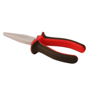 Fladtang - L. 160 mm - Sort/rd