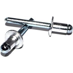 Popnitter / Blindnitter I Aluminium - str. 4.0 x 6 mm - antal 10 stk. 