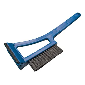 Isskraber med b�rste - Sort & bl� - L�ngde 37 cm