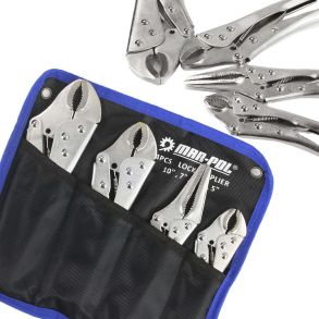 Svejsetang st selvlsende 5-10'' - Robust & kraftig - 4 stk tnger