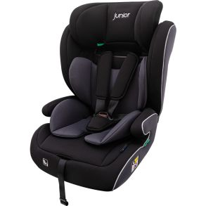 Autostol med Isofix - Supreme Plus Sort ECE I-Size - Brnehjde 76-150 cm