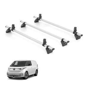 Tagbjler til VW ID BUZZ Cargo rg. 11/2022-> - Rhino KammBar Pro alu 3 stk. - Inkl. 4x laststop