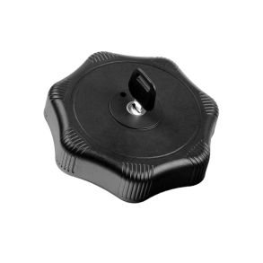 Tankdksel D-2 Sort - Universal Med Ls - Dia. 82 mm