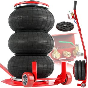 Donkraft pneumatisk 3500 kg - Robust og drevet af trykluft - Lftehjde 40-15 cm 