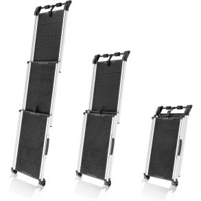 Hunderampe Teleskopisk - 73-160 cm - Maks. 90 kg