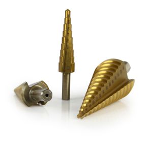 Trinbor St HSS & TYTAN - 3-Konisk Borehoveder - Str. 4-30 mm