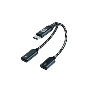 2-i-1 USB-C Adapter - 2x USB-C Splitter