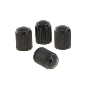 Ventilhtter Sort - Universal - 4 stk