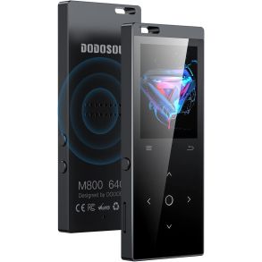 MP3 afspiller 64GB - Dodosoul - Stemmeoptager / FM / Bluetooth 5.2