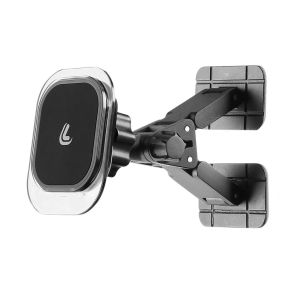 Mobilholder magnetisk - Justerbar dobbelt fdder - Selvklbende montering