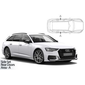 Solgardiner UV - Car Shades - AUDI A6 Avant (C8) rg. 2018-> (Kun til sideruder)