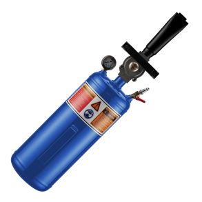 Dk-booster 7 liter M. manometer - Driftstryk 6-8 bar - Kompakt og letvgt