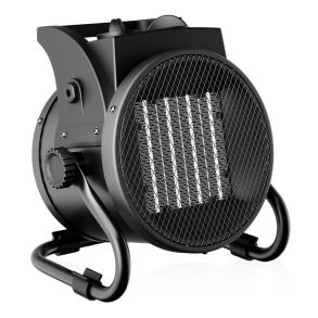 Varmebl�ser Keramisk 220V -  3000W Med Termostat - 3-Trin (30/1500/3000W)