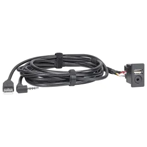 USB & AUX Adapter - 4-ben AUX-IN - Mitsubishi ASX/Outlander/Pajero rg. 2013->