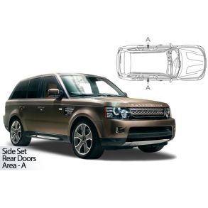Solgardiner UV - Car Shades - Land Rover Range Rover Sport 5-Drs rg. 2004-2013 (Kun til sideruder)